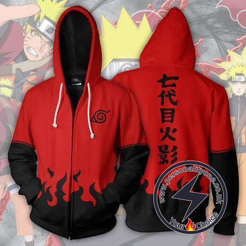 Naruto - Naruto Sage Mode Zip Up - Hoodies Jackets